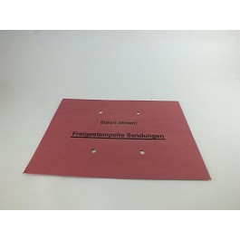 Versandtasche Freistempler DIN B4 