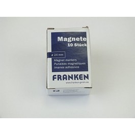 Magnet Rund 24mm Blau
