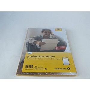 Luftpolstertasche 20,0 x 27,5 cm Braun