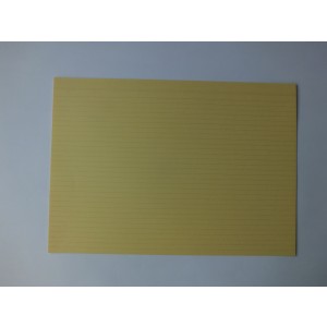 Karteikarten DIN A4, Liniert, Gelb