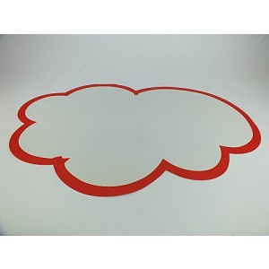 Moderationskarten Wolke (Klein)