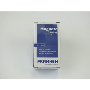Magnet Rund 32mm Blau