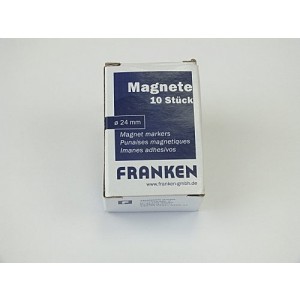 Magnet Rund 24mm Blau