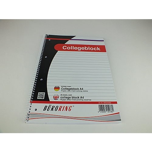 Colleblock DIN A4 Liniert