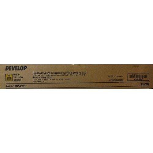 Develop Toner TN512Y Yellow