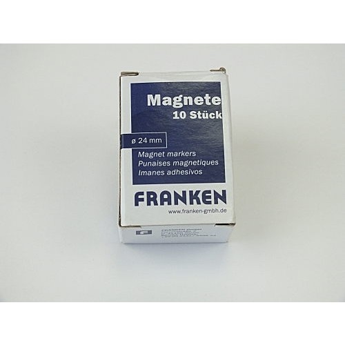 Magnet Rund 24mm Blau
